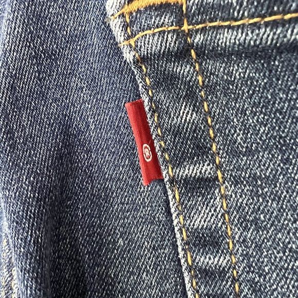 LEVI’S 502 Men's Zip Fly Tapered Blue Denim Jeans W31 L32 - Picture 7 of 11